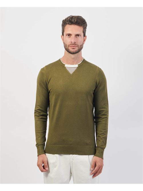 Yes Zee double-neck effect viscose blend sweater YES ZEE | M865-MR000905